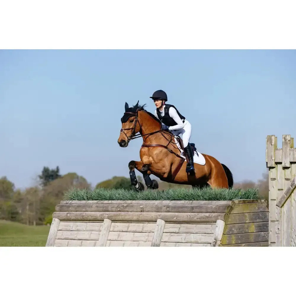 Lemieux 3D Mesh Self-Cool Eurojump Square White-Saddle Pads-Lemieux-White-Small/Medium-Horsey Shopping
