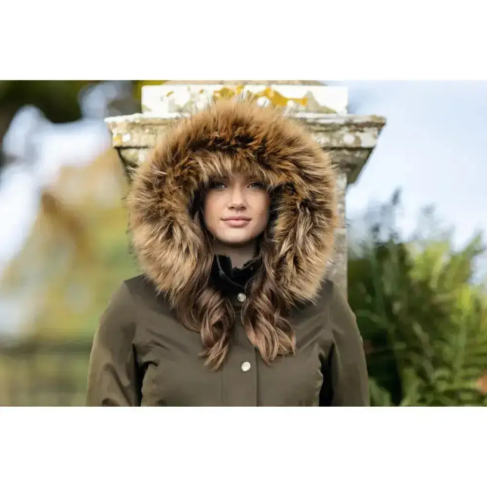 Lemieux Anya Waterproof Riding Coat Alpine-Outdoor Coats & Jackets-Lemieux-UK 6-Alpine-Horsey Shopping