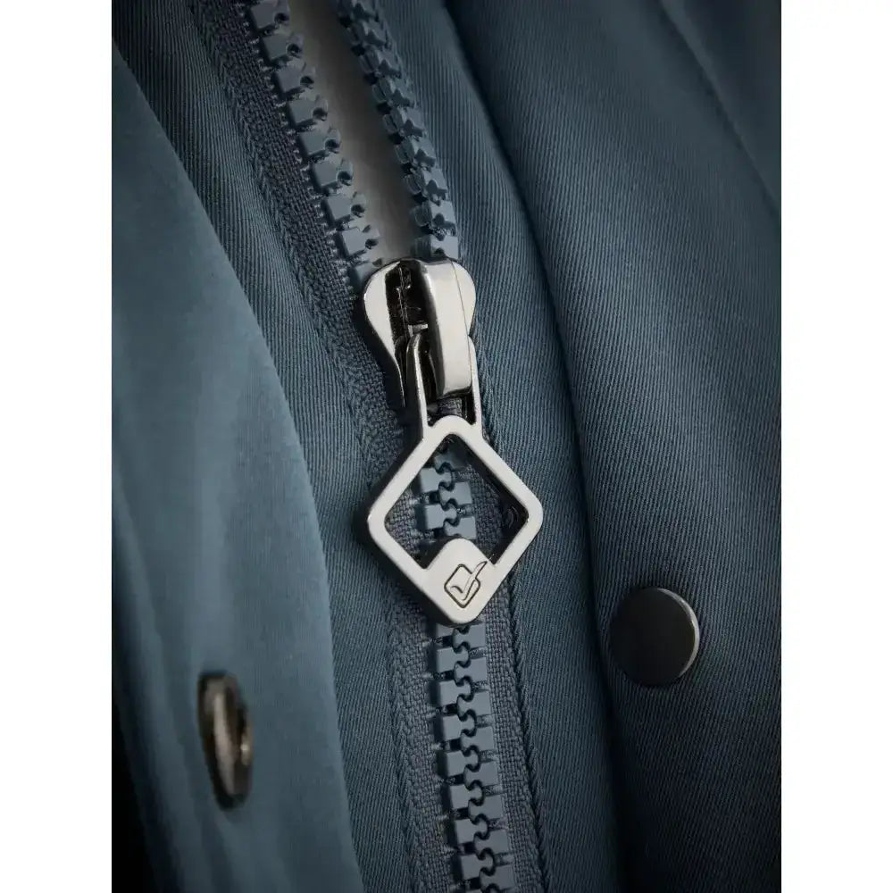 Lemieux Anya Waterproof Riding Coat Petrol-Outdoor Coats & Jackets-Lemieux-UK 8-Petrol-Horsey Shopping