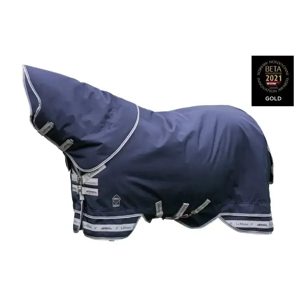Lemieux Arika Featherweight Rug 0g Navy-Turnout Rugs-Lemieux-4'9-Horsey Shopping
