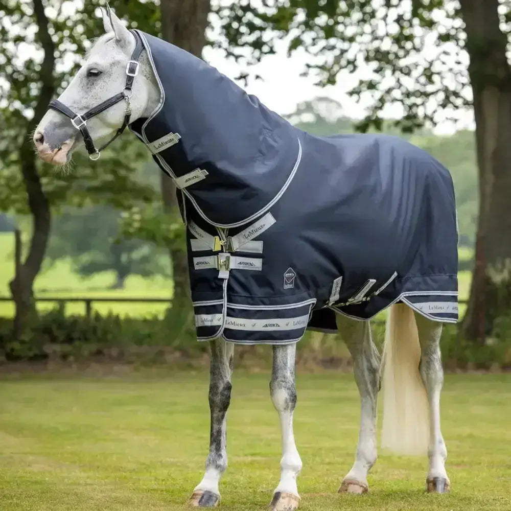 Lemieux Arika Featherweight Rug 0g Navy-Turnout Rugs-Lemieux-4'9-Horsey Shopping