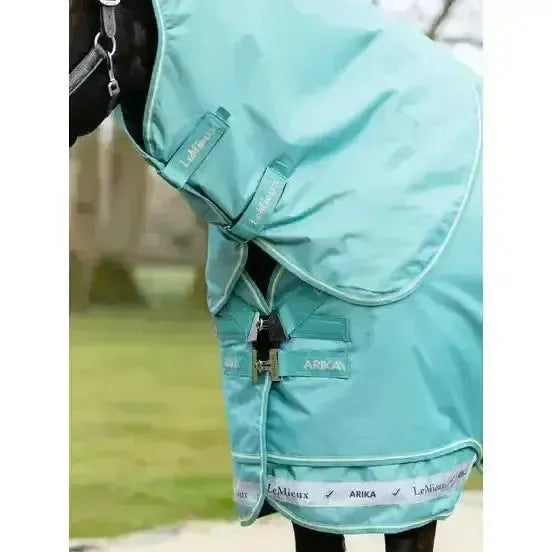 Lemieux Arika Ripstop 0g Turnout Rug Lagoon-Turnout Rugs-Lemieux-Lagoon-5'3"-Horsey Shopping
