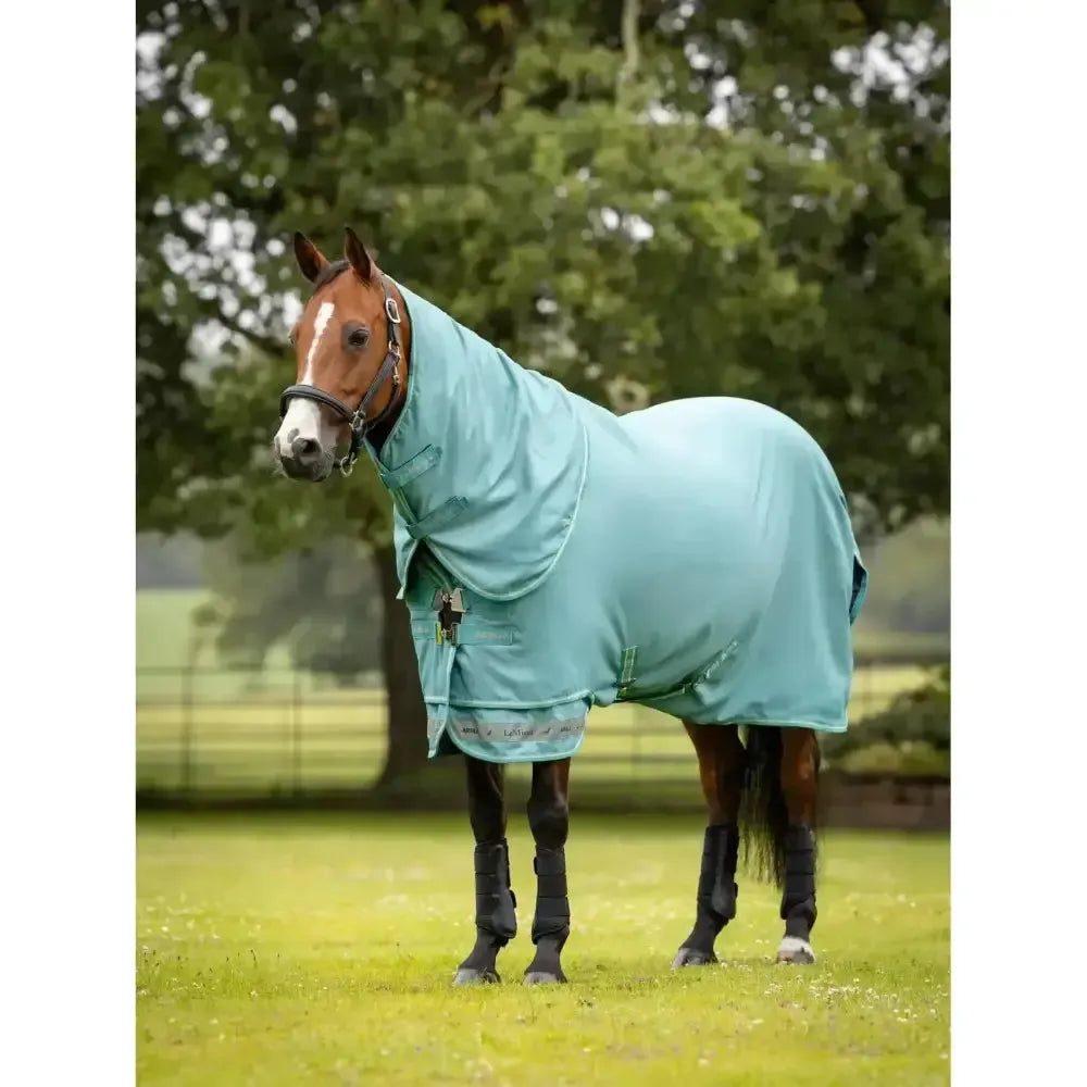 Lemieux Arika Ripstop 50g Turnout Rug Lagoon-Turnout Rugs-Lemieux-Lagoon-5'0"-Horsey Shopping