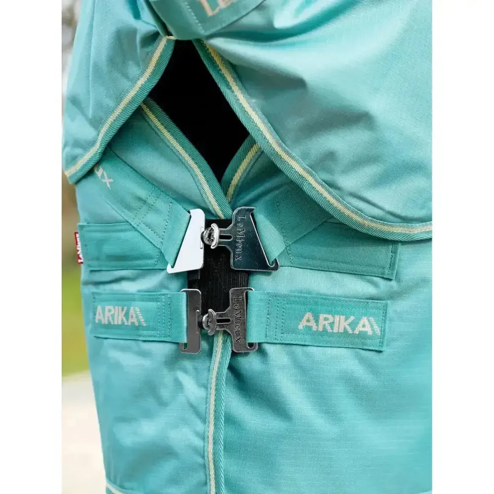 Lemieux Arika Ripstop 50g Turnout Rug Lagoon-Turnout Rugs-Lemieux-Lagoon-5'0"-Horsey Shopping