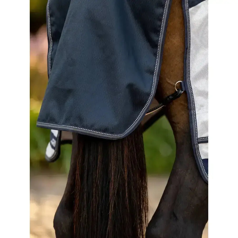 Lemieux Arika Shower-Tek Fly Rug Grey-Waterproof Fly Rugs-Lemieux-5'6"-Horsey Shopping