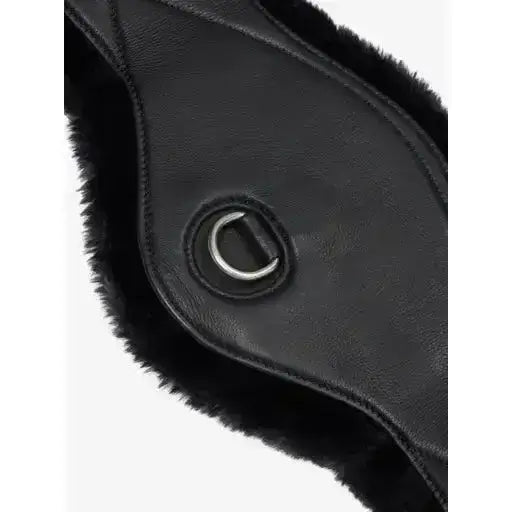 Lemieux Arika Simuwool Contoured Dressage Girth Black-Dressage Girths-Lemieux-60cm-Black-Horsey Shopping