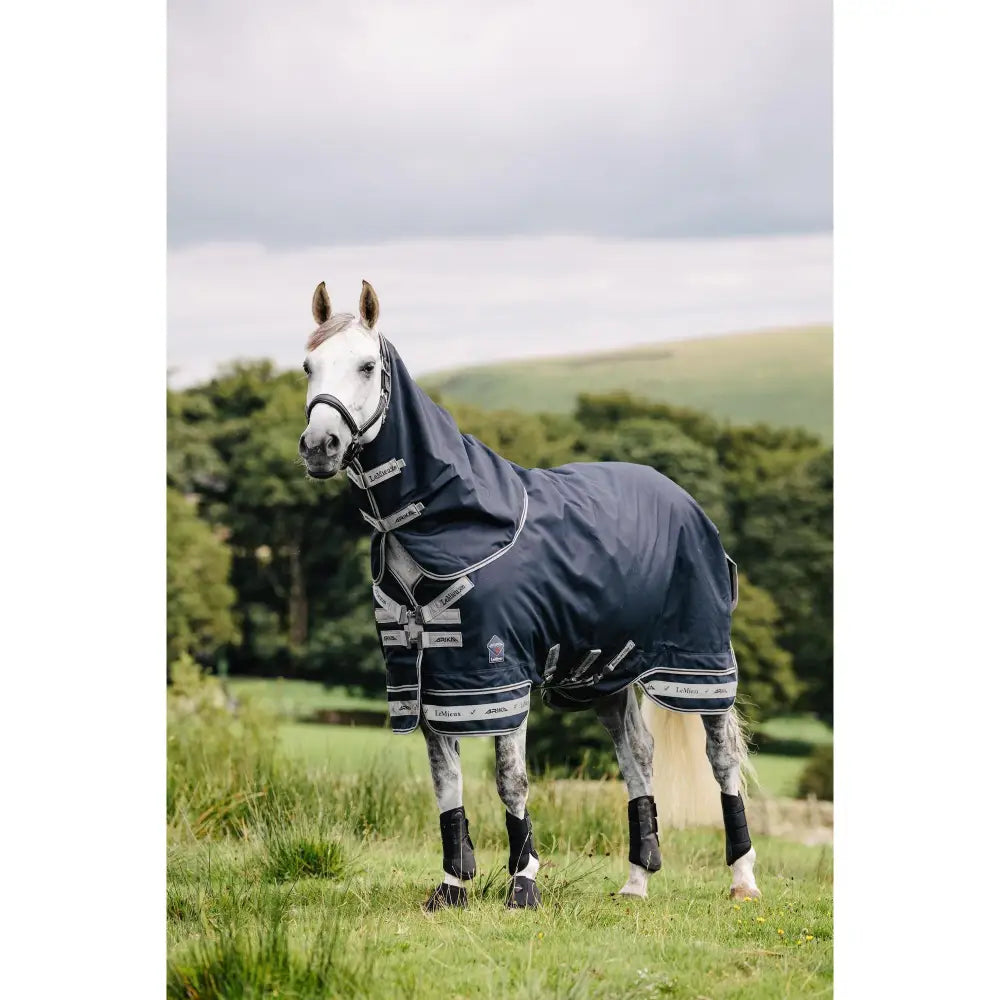 Lemieux Arika Storm-Tek Rug 100g Navy-Turnout Rugs-Lemieux-4'9"-Horsey Shopping