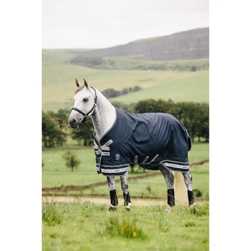 Lemieux Arika Storm-Tek Rug 100g Navy-Turnout Rugs-Lemieux-4'9"-Horsey Shopping