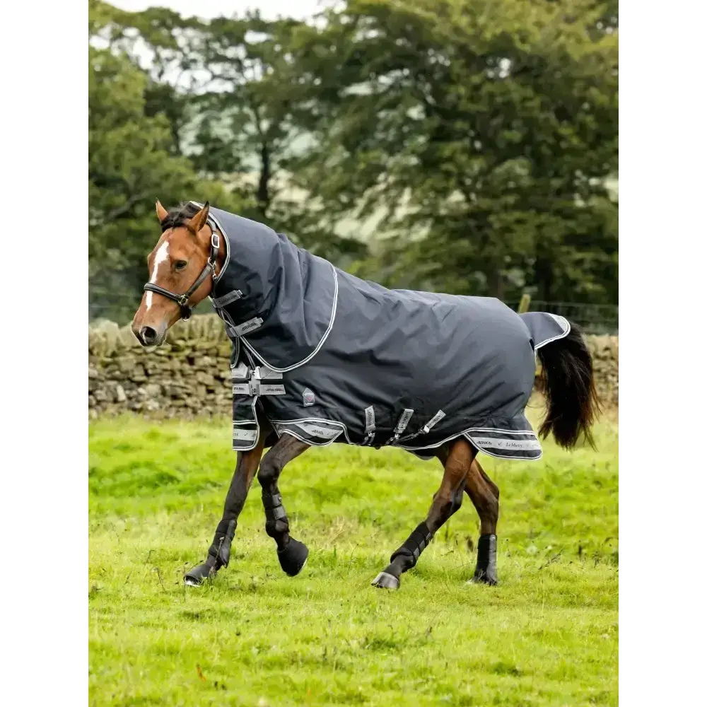Lemieux Arika Storm-Tek Rug 350g Navy-Turnout Rugs-Lemieux-4'9-Horsey Shopping