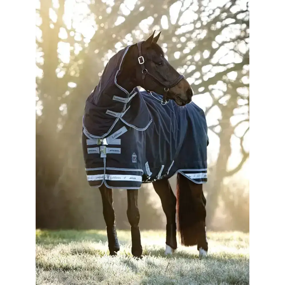 Lemieux Arika Storm-Tek Rug 350g Navy-Turnout Rugs-Lemieux-4'9-Horsey Shopping