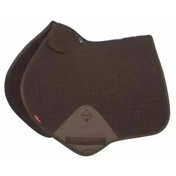 Lemieux Cotton Close Contact Square Brown-Saddle Pads-Lemieux-Brown-S/M-Horsey Shopping