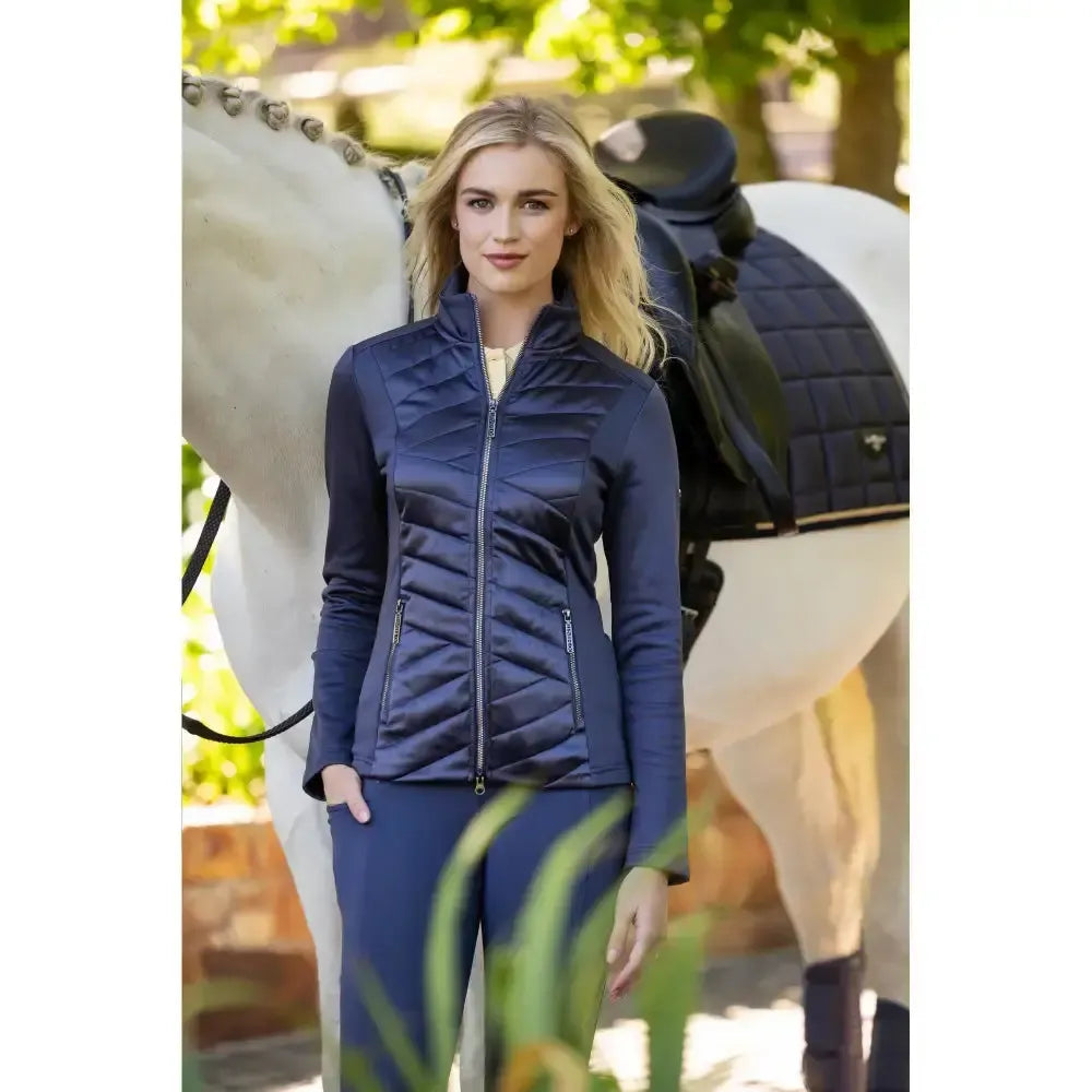 Lemieux Dynamique Jacket Dusk Blue-Casual Jackets-Lemieux-Dusk Blue-UK 4-Horsey Shopping