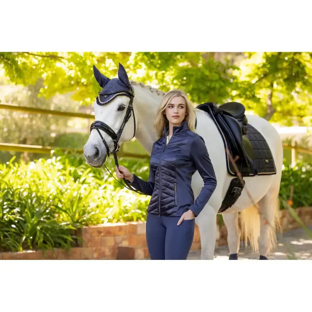 Lemieux Dynamique Jacket Dusk Blue-Casual Jackets-Lemieux-Dusk Blue-UK 4-Horsey Shopping
