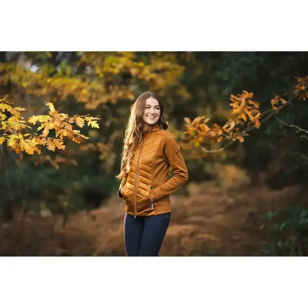 Lemieux Dynamique Jacket Ginger-Casual Jackets-Lemieux-UK 6-Ginger-Horsey Shopping