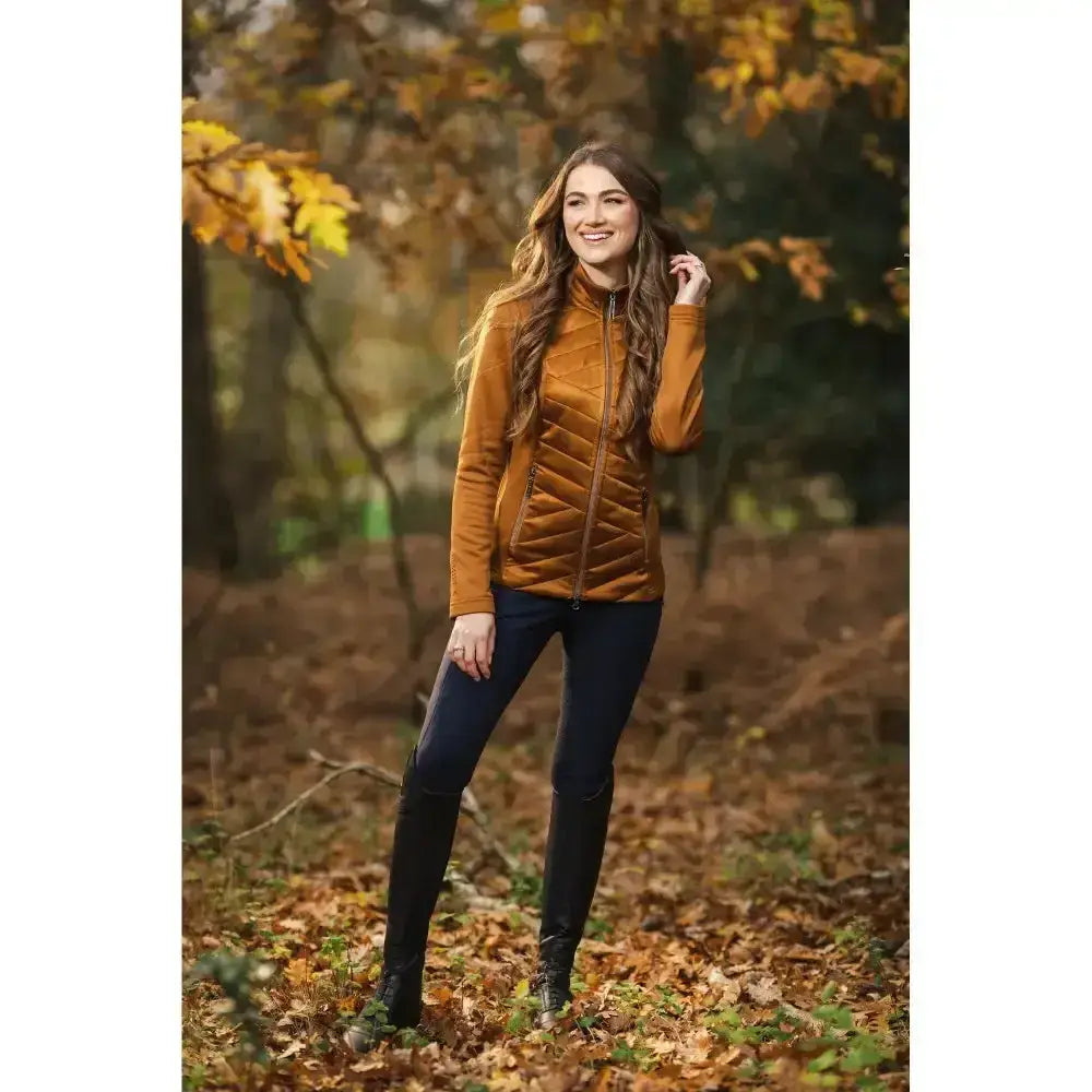 Lemieux Dynamique Jacket Ginger-Casual Jackets-Lemieux-UK 6-Ginger-Horsey Shopping