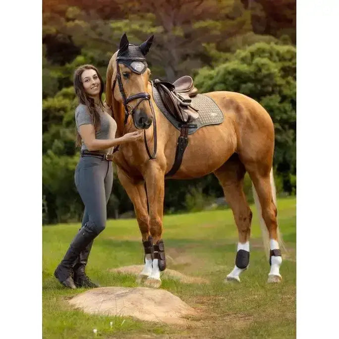 Lemieux Earth Close Contact Square Moss-Saddle Pads-Lemieux-Large-Moss-Horsey Shopping