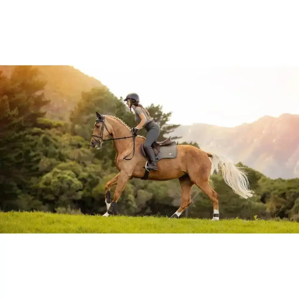 Lemieux Earth Close Contact Square Moss-Saddle Pads-Lemieux-Large-Moss-Horsey Shopping
