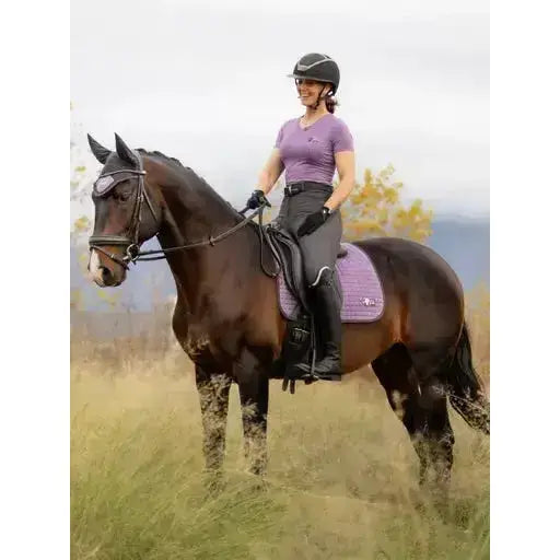 Lemieux Earth Dressage Square Thistle-Dressage Saddle Pads-Lemieux-Large-Thistle-Horsey Shopping