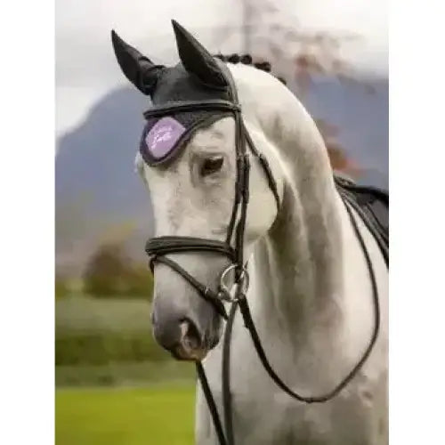 Lemieux Earth Fly Hood Thistle-Horse Ear Bonnets-Lemieux-Medium-Thistle-Horsey Shopping
