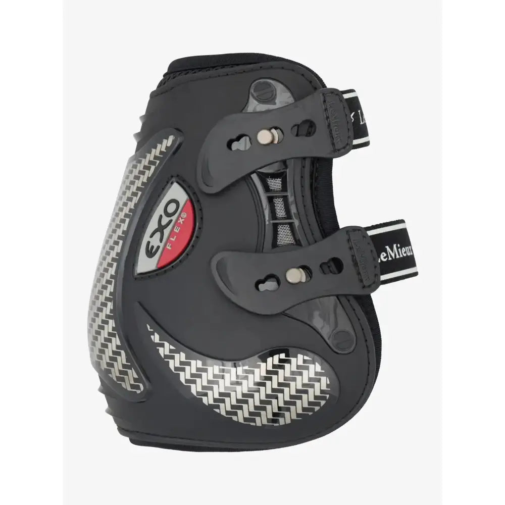 Lemieux Exo-Flex® Ankle Boot Black/Silver-Fetlock Boots-Lemieux-Medium-Black/Silver-Horsey Shopping