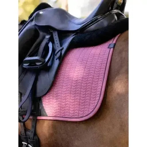 Lemieux Finesse Dressage Square Rosewood-Dressage Saddle Pads-Lemieux-Rosewood-Small/Medium-Horsey Shopping