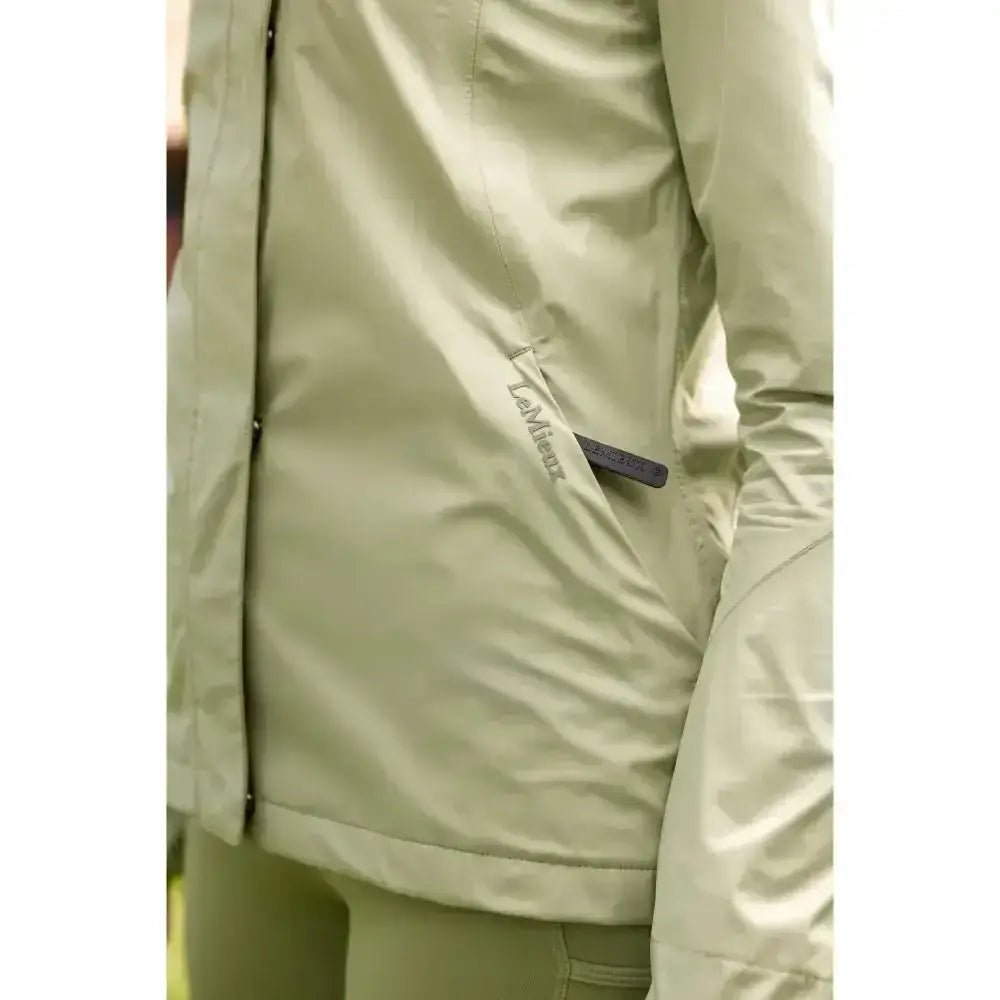 Lemieux Isla Short Waterproof Jacket Fern-Outdoor Coats & Jackets-Lemieux-8-Horsey Shopping