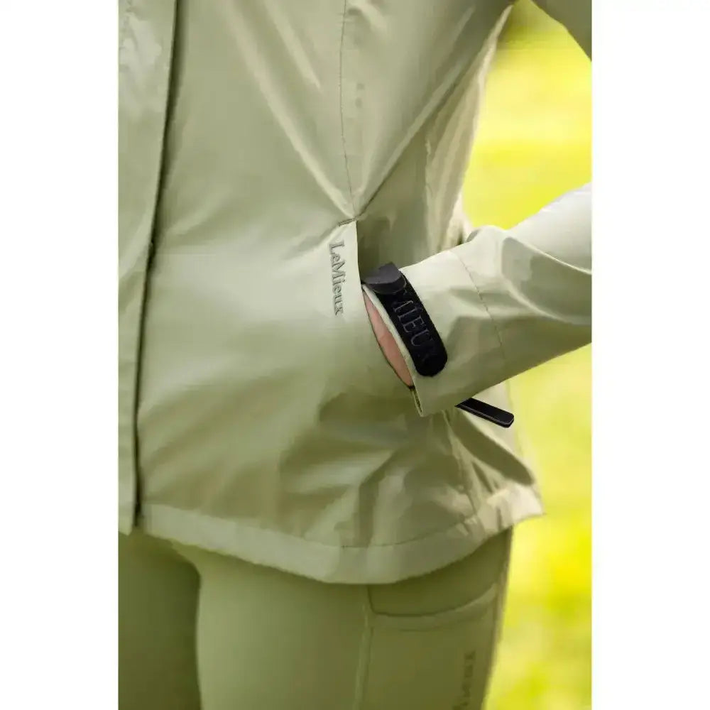 Lemieux Isla Short Waterproof Jacket Fern-Outdoor Coats & Jackets-Lemieux-8-Horsey Shopping