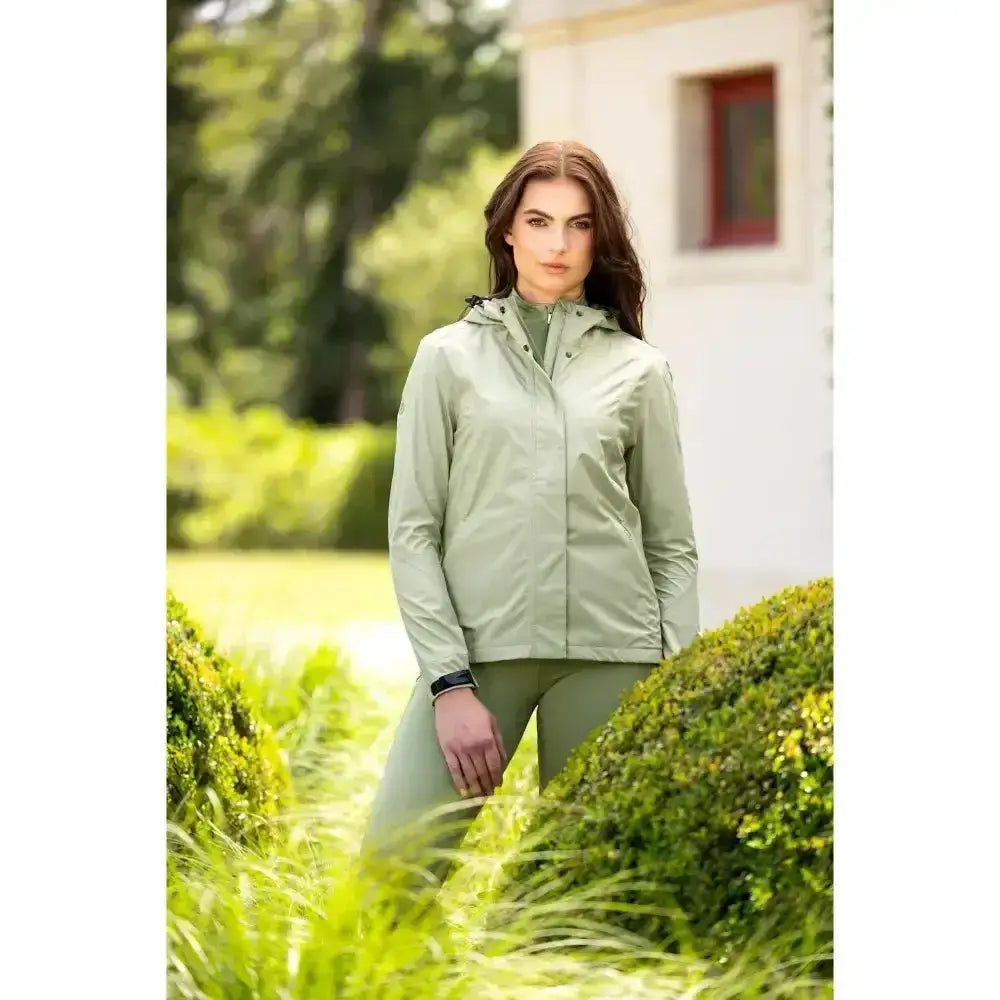 Lemieux Isla Short Waterproof Jacket Fern-Outdoor Coats & Jackets-Lemieux-8-Horsey Shopping
