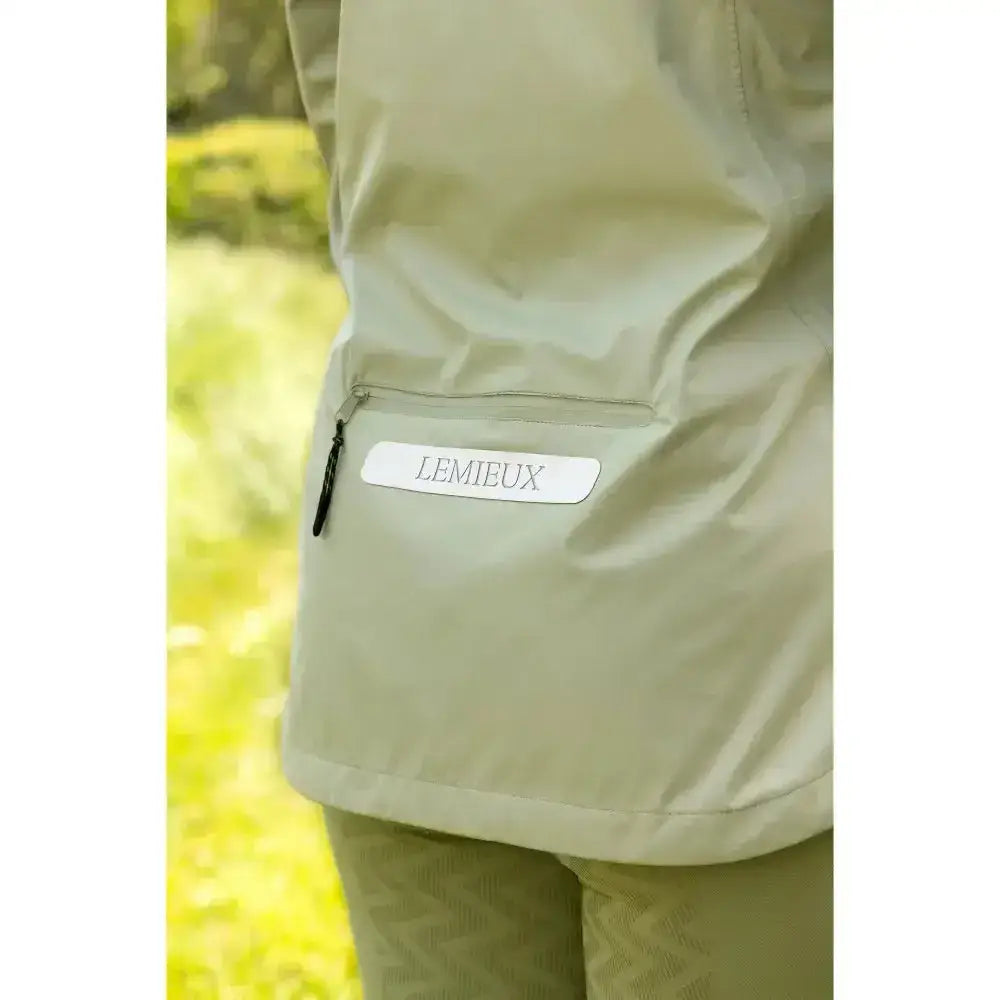 Lemieux Isla Short Waterproof Jacket Fern-Outdoor Coats & Jackets-Lemieux-8-Horsey Shopping