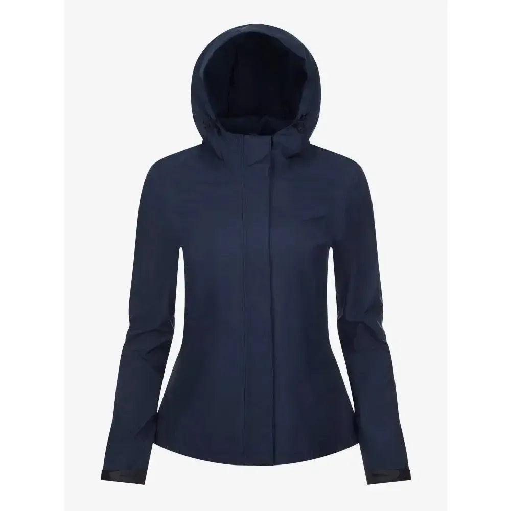 Lemieux Isla Short Waterproof Jacket Navy-Outdoor Coats & Jackets-Lemieux-6-Horsey Shopping