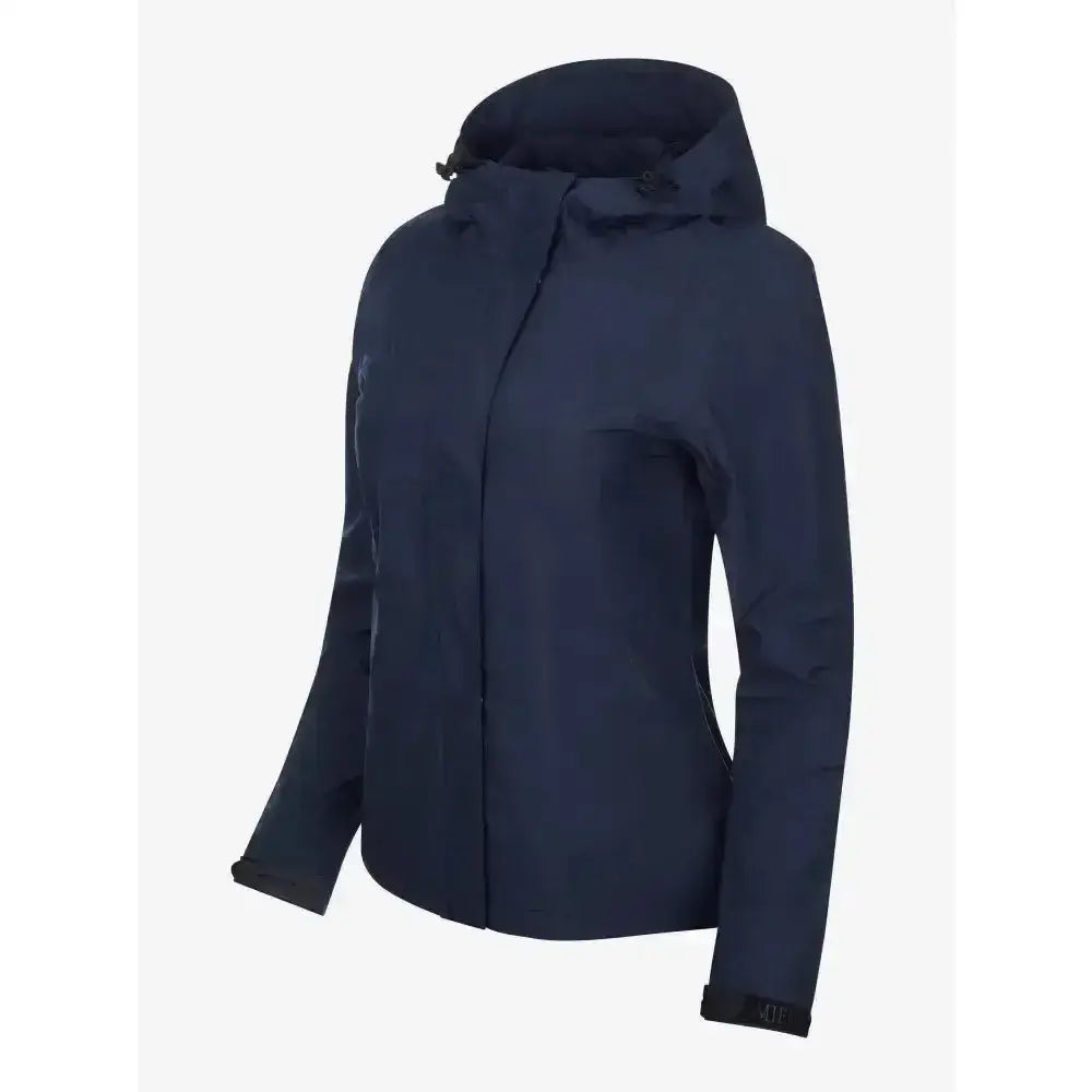 Lemieux Isla Short Waterproof Jacket Navy-Outdoor Coats & Jackets-Lemieux-6-Horsey Shopping