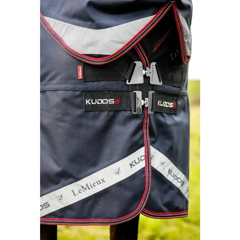 Lemieux Kudos Thermo Layer Turnout Rug 300g Navy-Turnout Rugs-Lemieux-4'9-Horsey Shopping