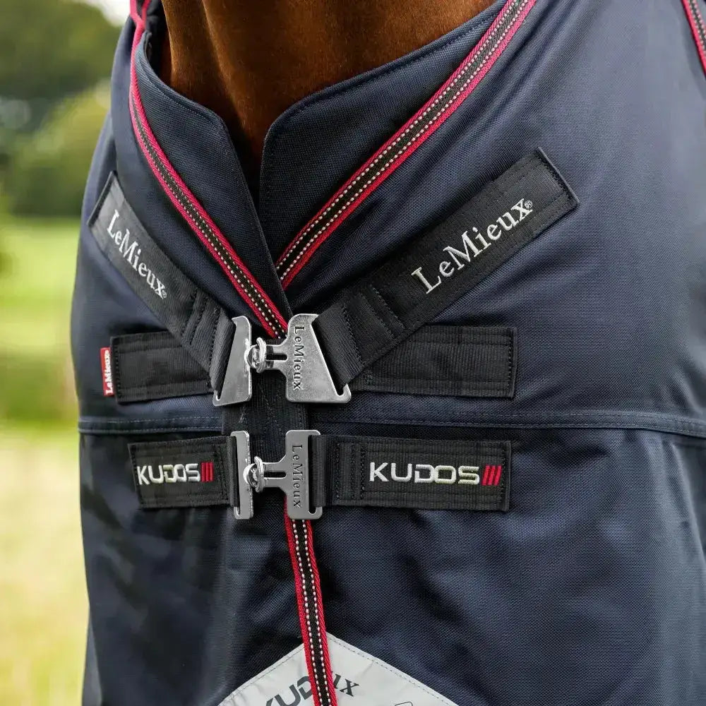 Lemieux Kudos Thermo Layer Turnout Rug 300g Navy-Turnout Rugs-Lemieux-4'9-Horsey Shopping