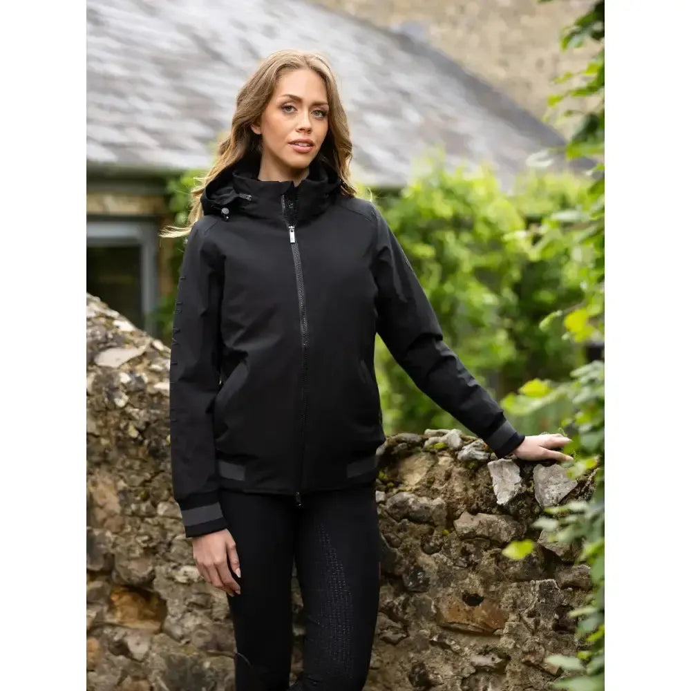 Lemieux Ladies Team Jacket Black-Outdoor Coats & Jackets-LeMieux-Black-UK 6-Horsey Shopping