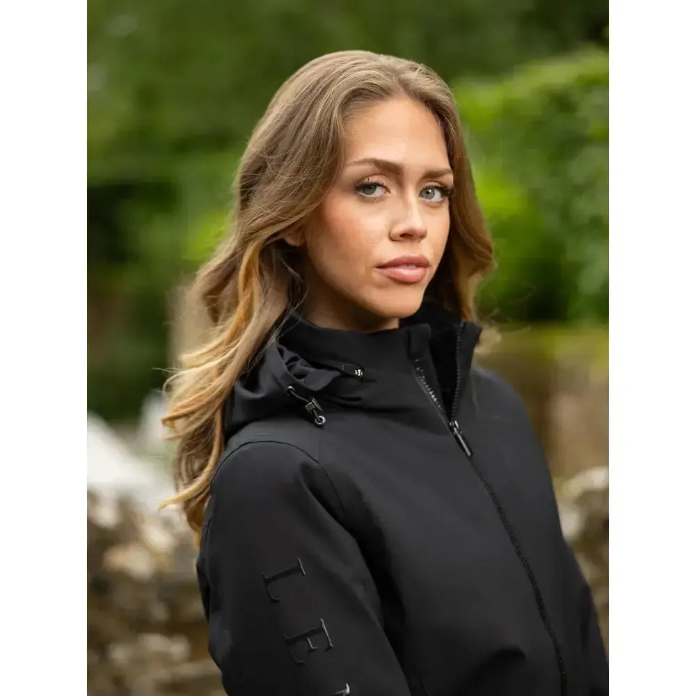 Lemieux Ladies Team Jacket Black-Outdoor Coats & Jackets-LeMieux-Black-UK 6-Horsey Shopping