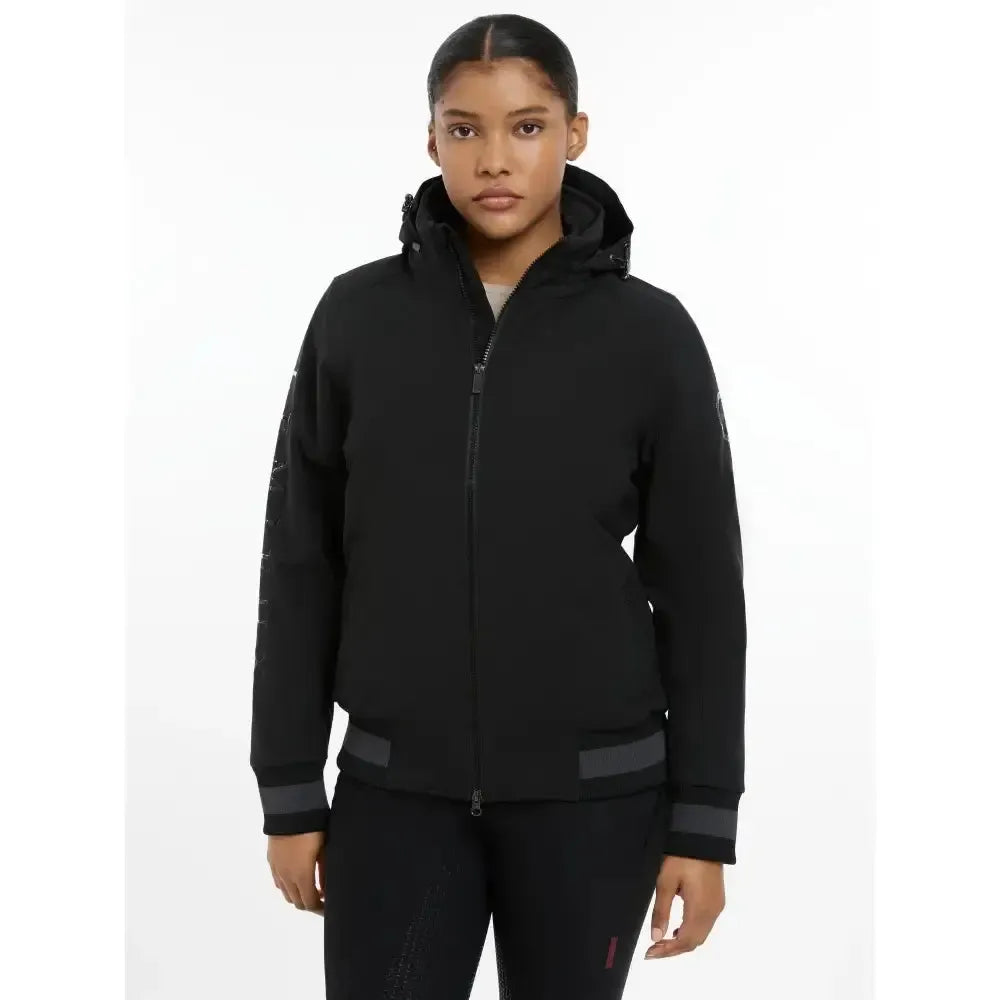 Lemieux Ladies Team Jacket Black-Outdoor Coats & Jackets-LeMieux-Black-UK 6-Horsey Shopping
