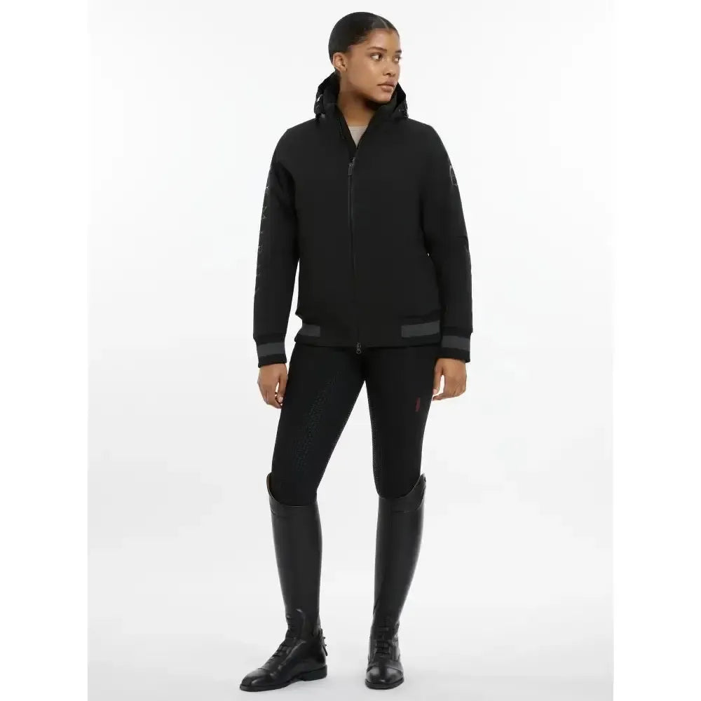 Lemieux Ladies Team Jacket Black-Outdoor Coats & Jackets-LeMieux-Black-UK 6-Horsey Shopping