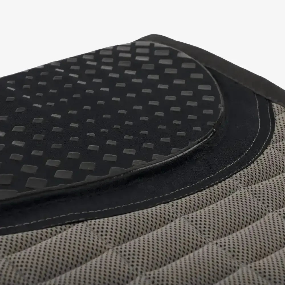 Lemieux Le Cool Grip EuroJump Pad Grey-Saddle Pads-Lemieux-Grey-One-Horsey Shopping