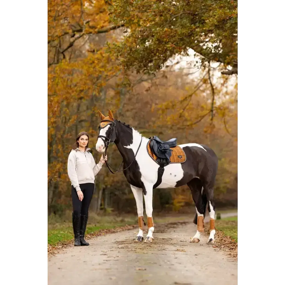 Lemieux Loire Classic Close Contact Square Ginger-Saddle Pads-Lemieux-Small/Medium-Ginger-Horsey Shopping