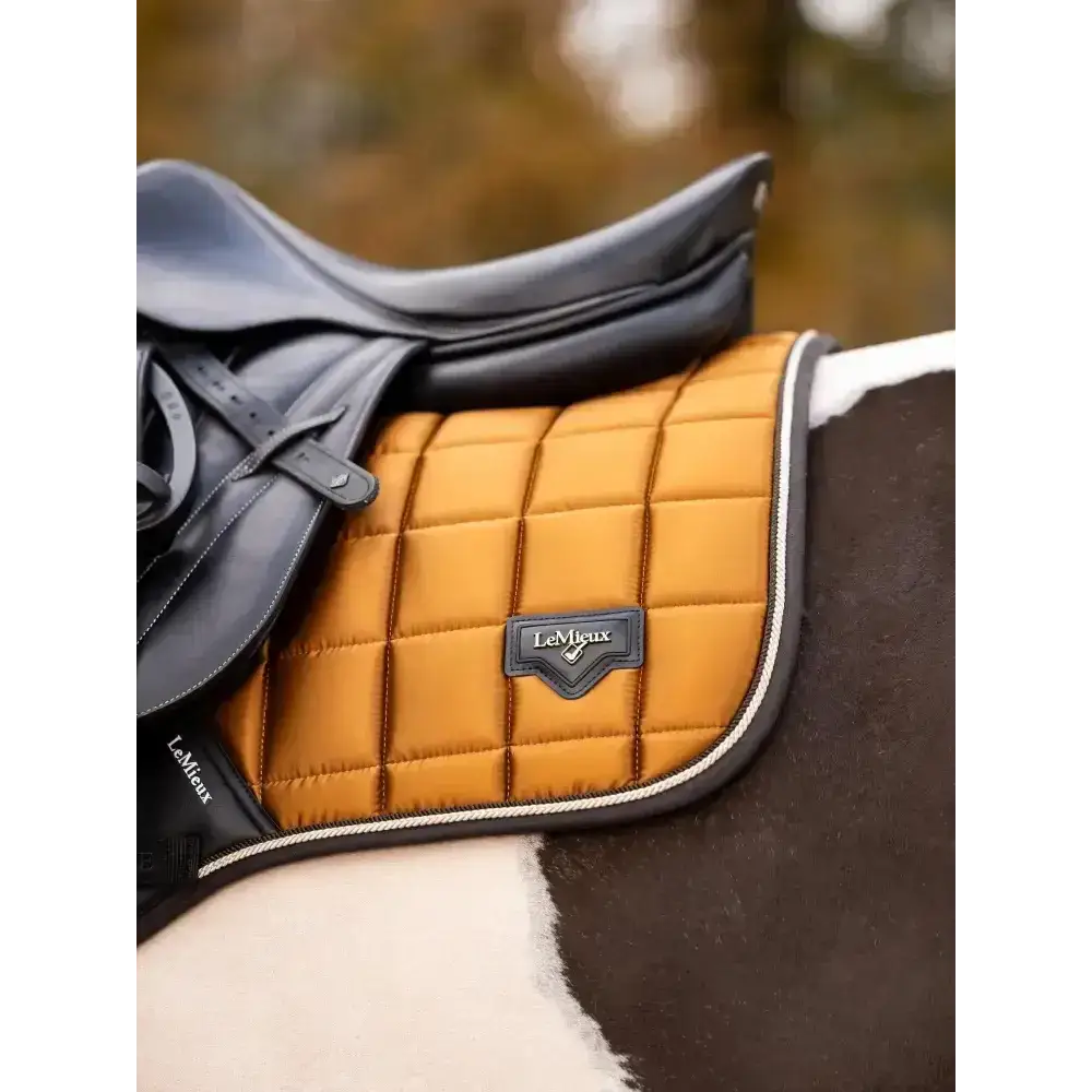 Lemieux Loire Classic Close Contact Square Ginger-Saddle Pads-Lemieux-Small/Medium-Ginger-Horsey Shopping