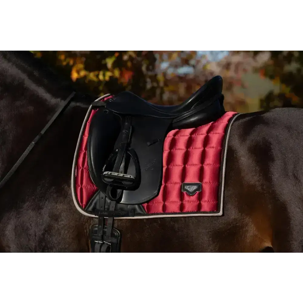 Lemieux Loire Classic Dressage Square Ember-Dressage Saddle Pads-Lemieux-Small/Medium-Ember-Horsey Shopping
