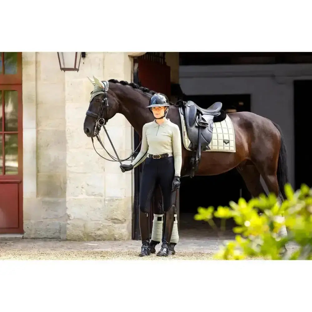 Lemieux Loire Classic Dressage Square Fern-Dressage Saddle Pads-Lemieux-Small/Medium-Horsey Shopping