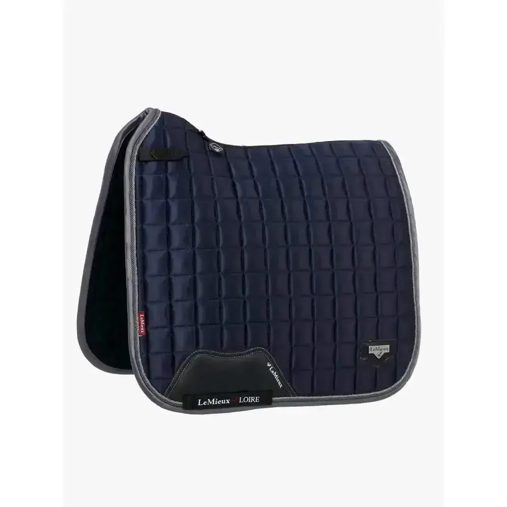 Lemieux Loire Classic Dressage Square Twilight Navy-Dressage Saddle Pads-Lemieux-Twilight Navy-Small/Medium-Horsey Shopping