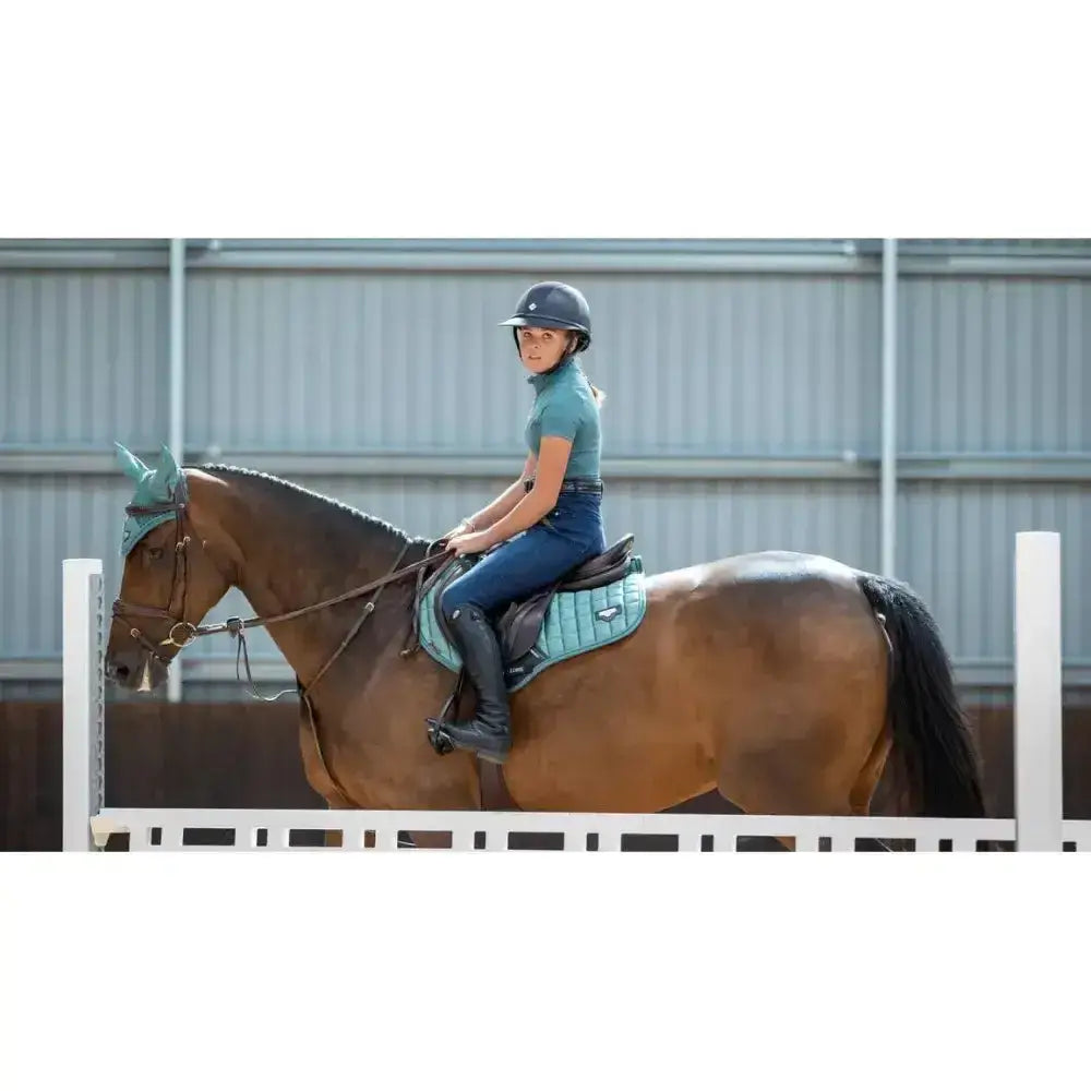 Lemieux Loire Memory Close Contact Square Sage-Saddle Pads-Lemieux-Large-Sage-Horsey Shopping