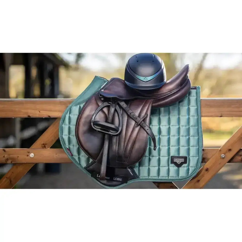 Lemieux Loire Memory Close Contact Square Sage-Saddle Pads-Lemieux-Large-Sage-Horsey Shopping