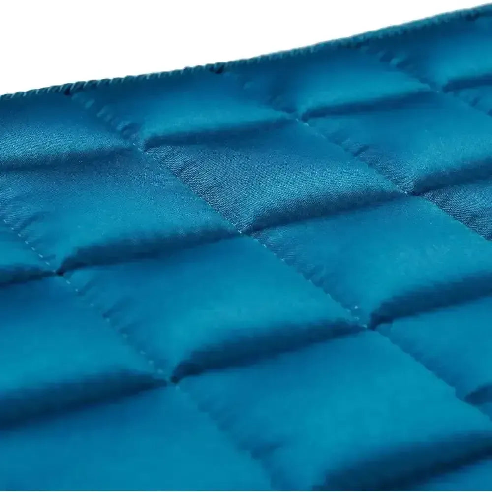 Lemieux Loire Memory Satin Dressage Square Marine-Dressage Saddle Pads-Lemieux-S/M-Horsey Shopping