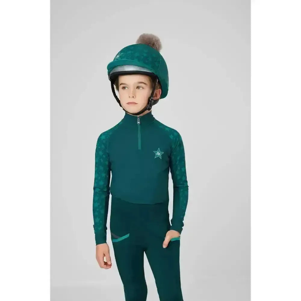 Lemieux Mini Base Layer Spruce-Base Layers-Lemieux-Spruce-3-4 Years-Horsey Shopping