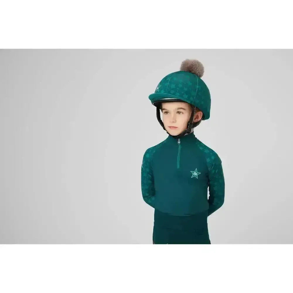 Lemieux Mini Base Layer Spruce-Base Layers-Lemieux-Spruce-3-4 Years-Horsey Shopping