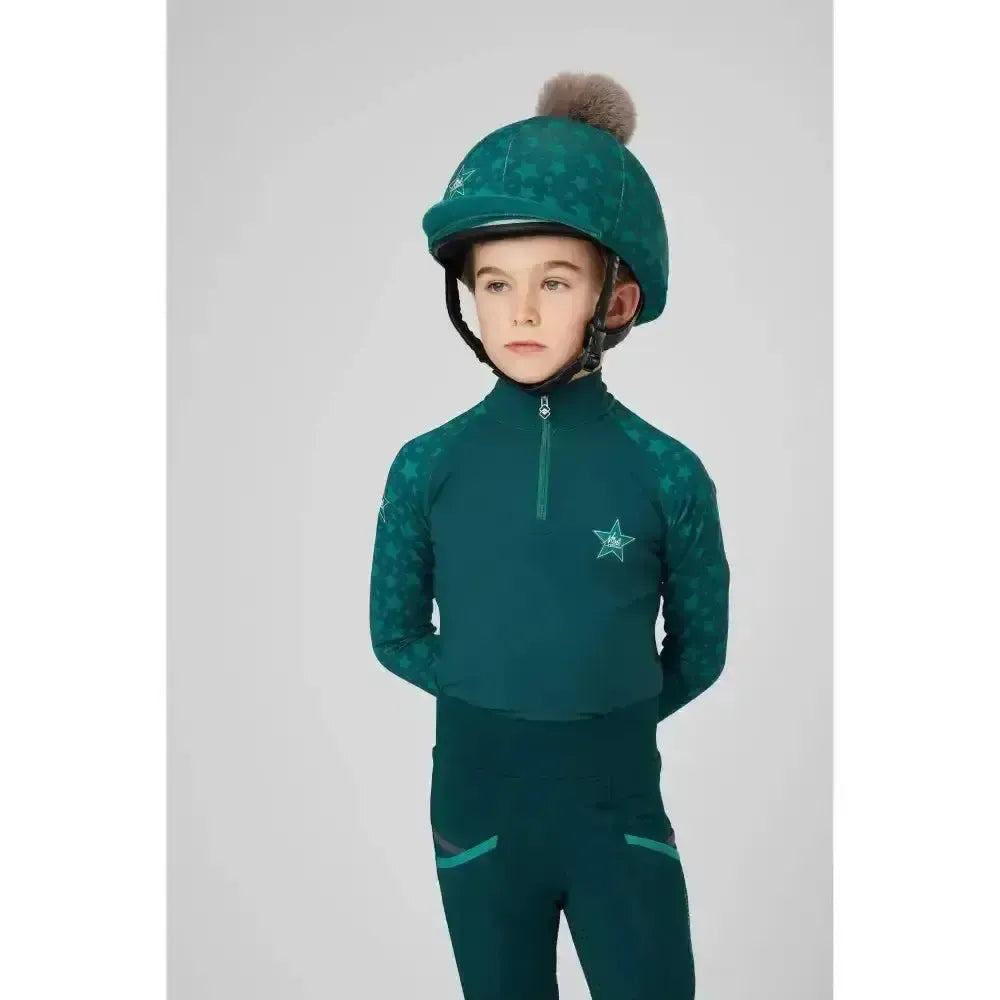 Lemieux Mini Base Layer Spruce-Base Layers-Lemieux-Spruce-3-4 Years-Horsey Shopping