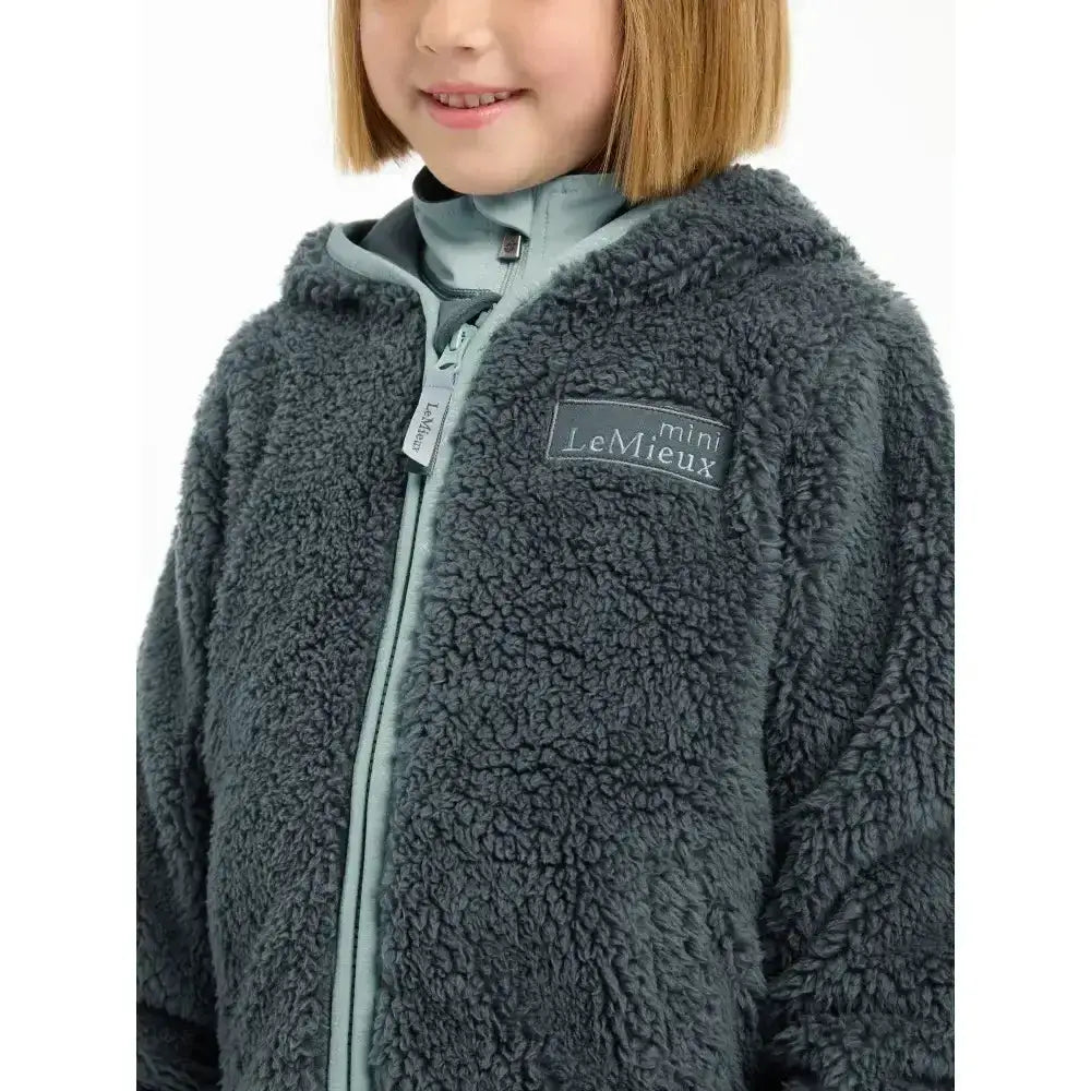 Lemieux Mini Teagan Fleece Petrol-Hoodies-Lemieux-5-6 years-Petrol-Horsey Shopping